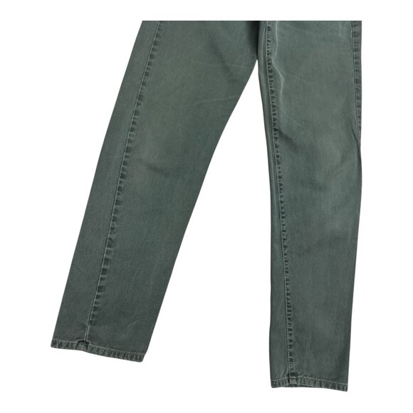DIESEL Slim Straight BASIC Green Luxury Designer Denim Pants Jeans Mens 28x32 - Picture 5 of 7